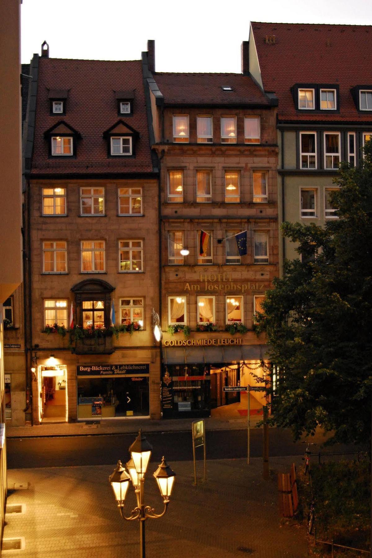 Hotel Am Josephsplatz Nürnberg Exterior foto